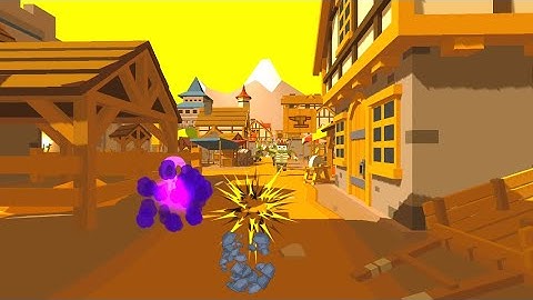 interactive wall for balls. Lost castle