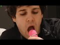 David Dobrik playing with sex toys for 3 minutes straight