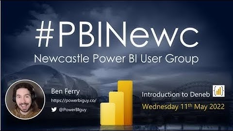 Introduction to Deneb with Ben Ferry