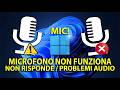 TUTORIAL | Problemi di MICROFONO CHE NON FUNZIONA (Driver obsoleto) NON RISPONDE / PRIVACY #pc