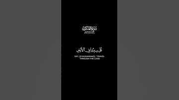 أولم يروا كيف يبدئ الله الخلق شاشة سوداء | كرومات قرآن كريم بصوت #ياسر_الدوسري | #سورة_العنكبوت