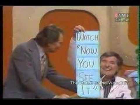 Match Game: Now You See Jack Narz - YouTube