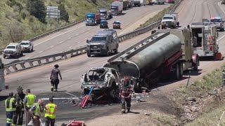 Alternate route: Semi fire closes I70 near Morrison