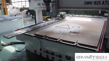OMNI 1825 linear  ATC CNC Router Show