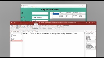 C# .Net Balochi  Programming Class 13 - ADO.NET / Database intro and Connections in Windows Forms