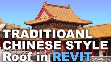Modeling a Traditional Chinese roof in Revit