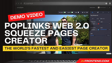 POPLINKS WEB 2.0 LANDING PAGES CREATOR APP - THE WORLD