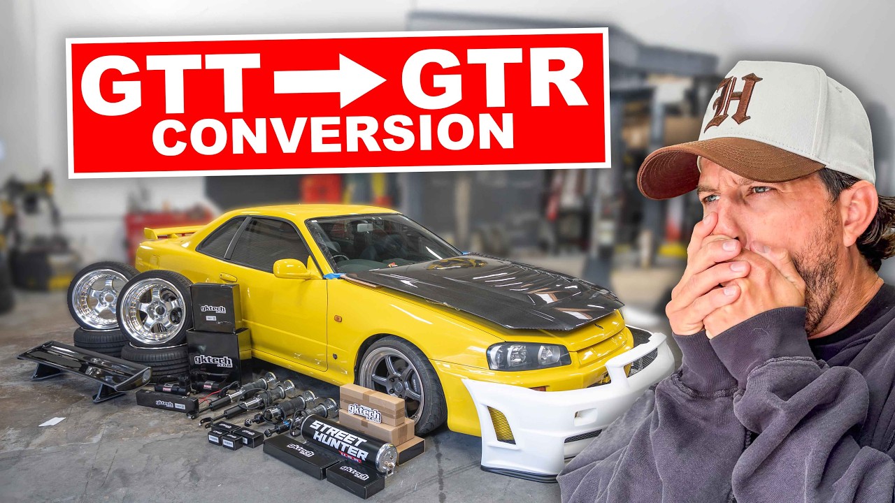 Building a Nissan R34 GTR for $50,000!