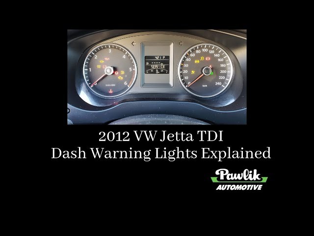 2017 Vw Jetta Tdi Dash Warning Lights