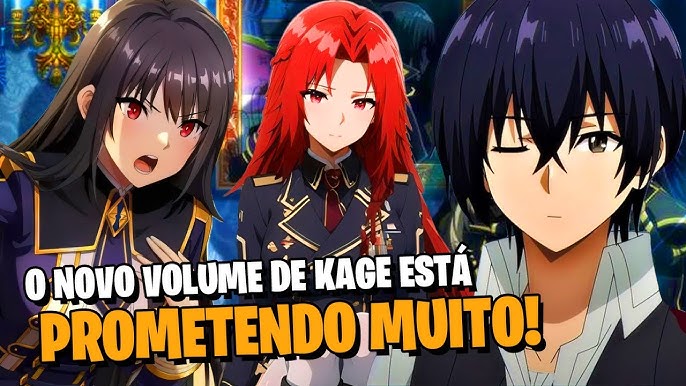 Kage no Jitsuryokusha – 2º temporada é oficialmente anunciada