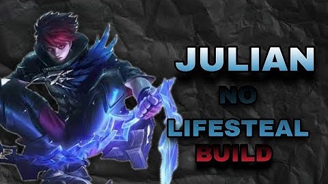 I Tried Julian Without Lifesteal Build 😱