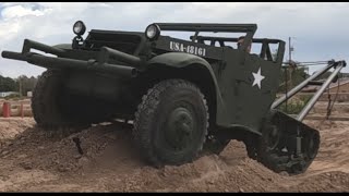 WWII Half-Track, Done and Driving in the Dirt!