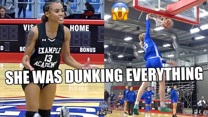 BEST FEMALE DUNKER OF OUR GENERATION! Toby Fournie...