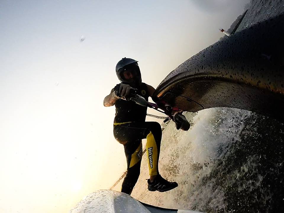 Jetski wave jumping Lake Erie 2015 YouTube