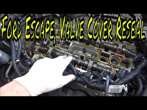 2010 Ford Escape, Valve Cover Gasket Replacement