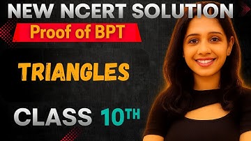 Proof of Basic Proportionality Theorem (BPT) | Thales Theorem | Triangles | Class 10th Maths