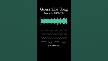 Fourier Transform Song Guessing Game — Song 52 #shorts