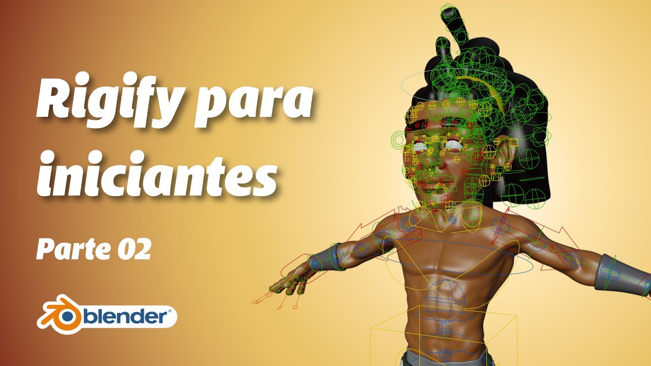 Rigging com Rigify - Parte 02 - Weight paint - YouTube