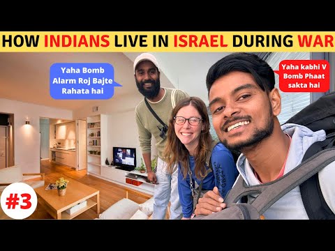 HOW INDIANS LIVE IN ISRAEL DURING WAR 🇮🇱