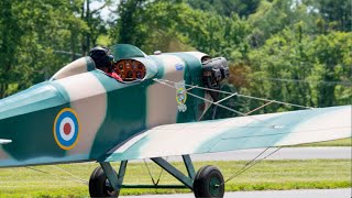 YOU FLY WHAAAAAT???  A PLANE MADE OUT OF WOOD \& FABRIC!