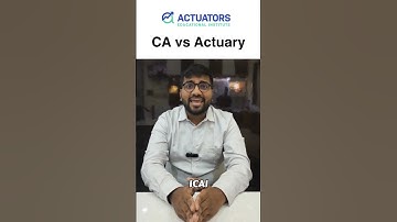 Know the differences between CA and Actuarial Science.  #actuary #actuators #aei #actuarialscience
