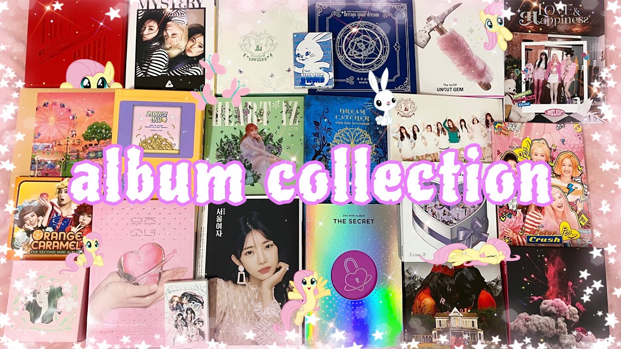 SISTAR 4つアルバム と HYOLYN トレカセット‼️ kpop album collection ♡ all the albums i own before downsizing +