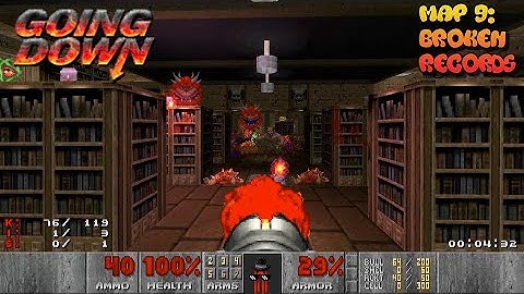 Going Down - Map 9: Broken Records - UV MAX blind - maps by Mouldy aka @cyriak