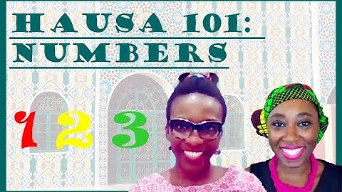 How to speak Hausa for beginners: Learn numbers in Hausa #hausalanguage #hausanumbers