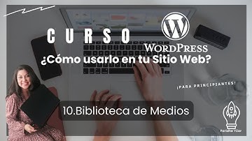 10.¿Dónde se guardan las imágenes y dónde esta la Biblioteca de medios en WordPress?