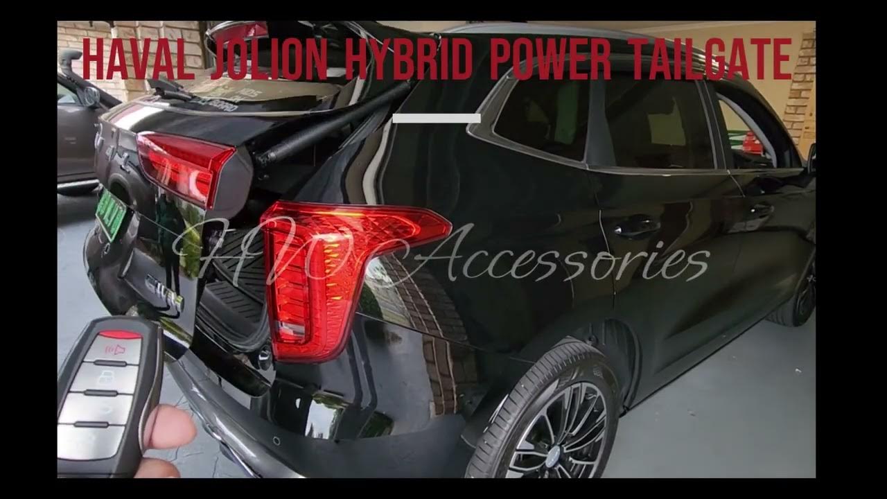 Haval Jolion Hybrid (HEV) Power Tailgate remote control from key fob YouTube
