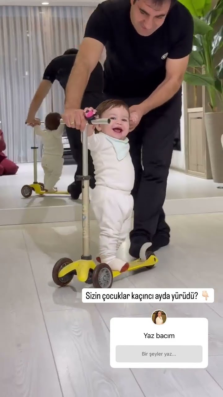 Sizin çocuklar kaçıncı ayda yürüdü ?❤️