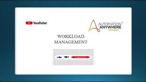 Workload Management | How to use Workload Management in Automation Anywhere | Automation Anywhere