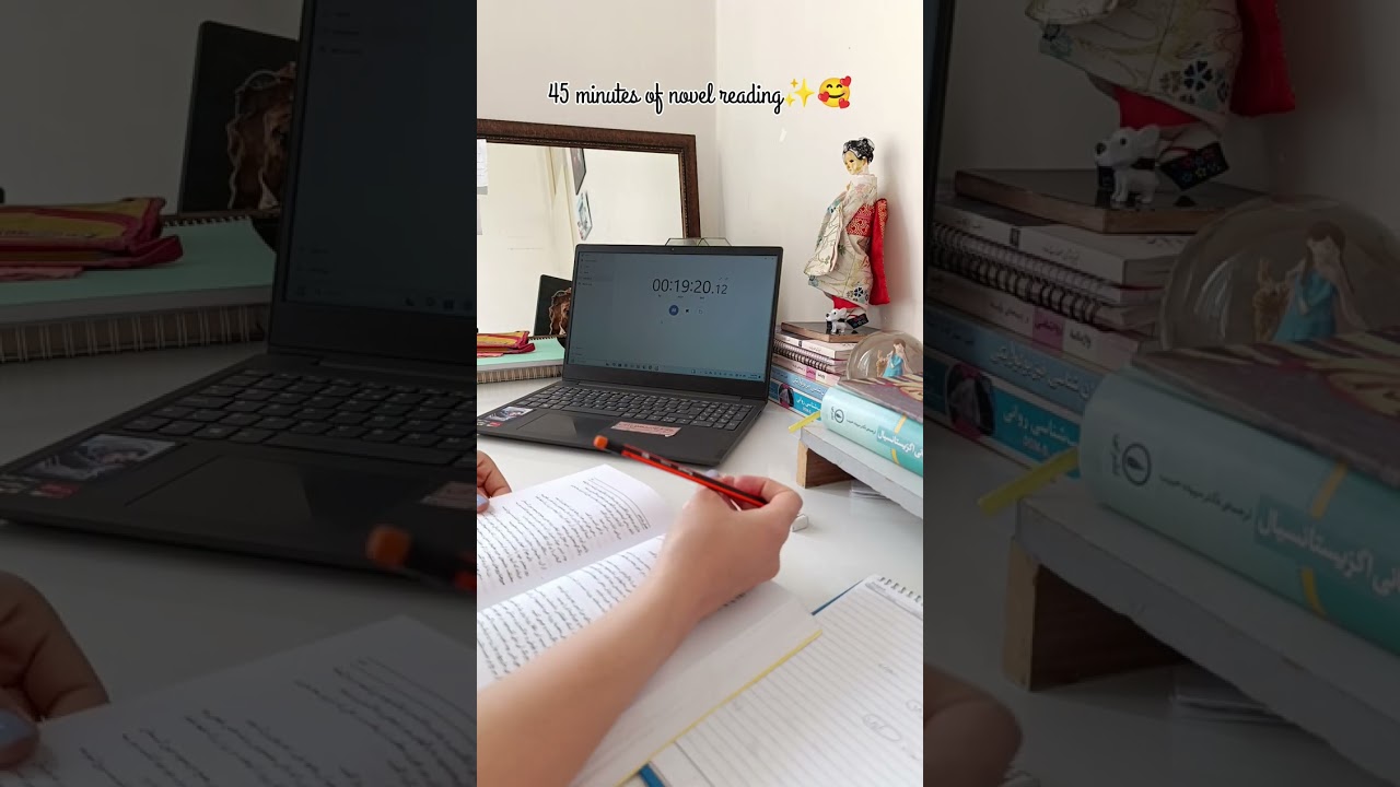 Escaping into a story✨ 