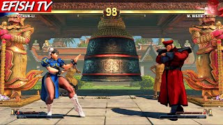 LEVEL 8 Chun Li vs M Bison STREET FIGHTER V HARDEST BATTLE MATCH screenshot 5