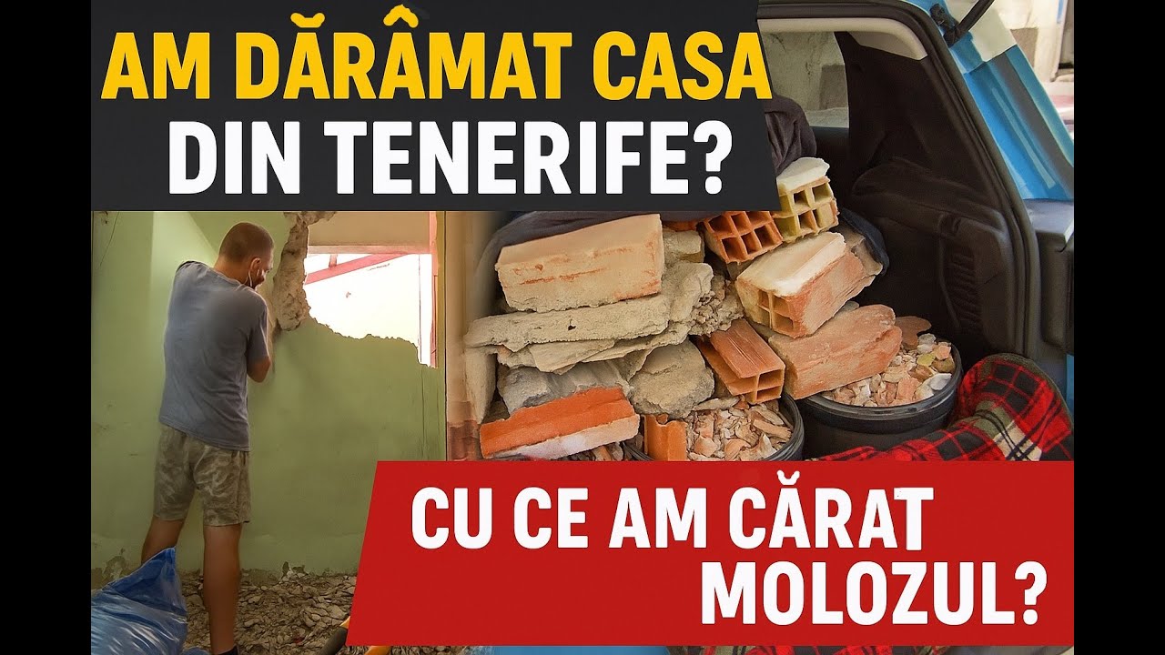 Am distrus casa din Tenerife in timpul renovarii? #renovare #tenerife #ocalatoriecatoviata