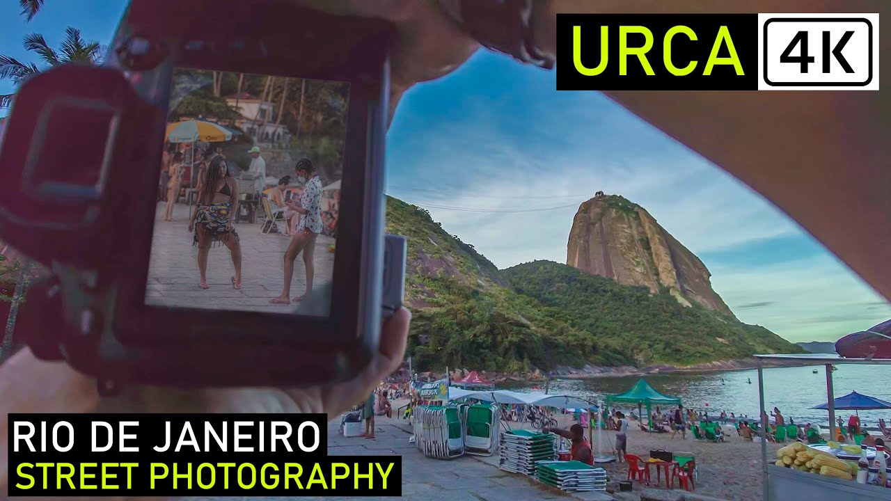 Street Photography in Urca, 🇧🇷 Rio de Janeiro | Walking and Photographing | Brazil |【4K】2021