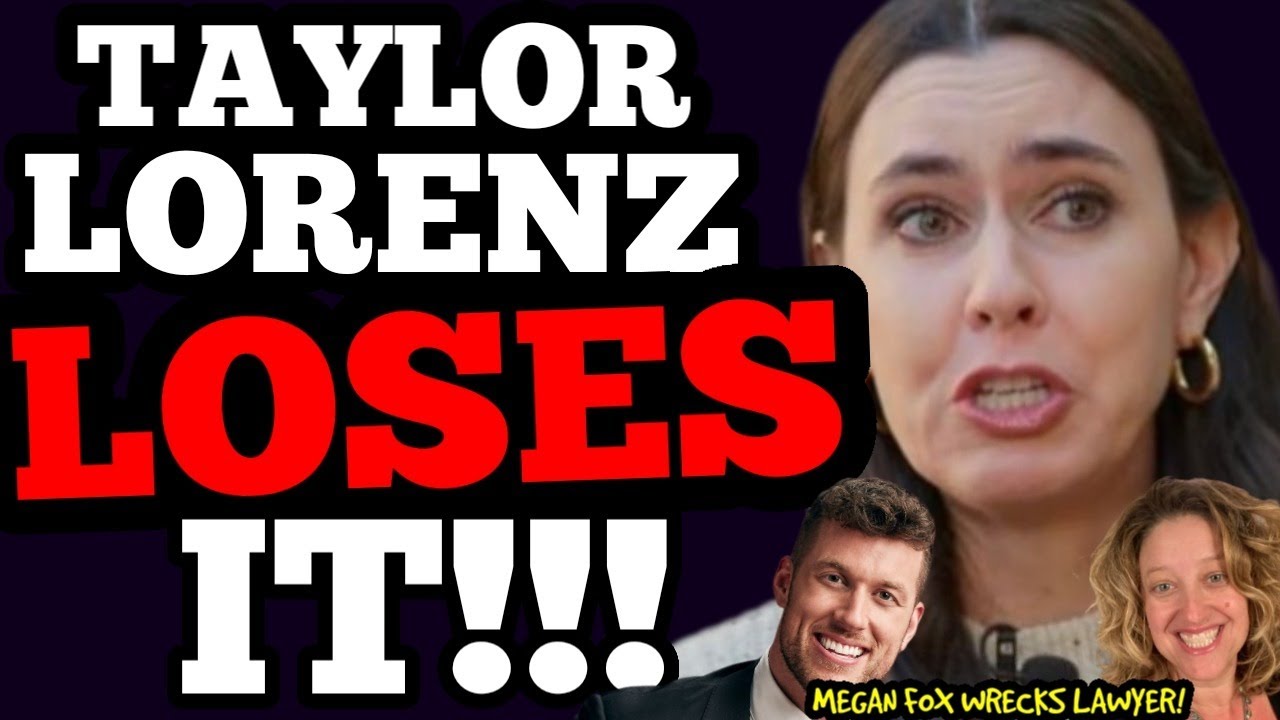 LIVE! Taylor Lorenz LOSES IT! Megan Fox WRECKS Laura Owen's Lawyer ...