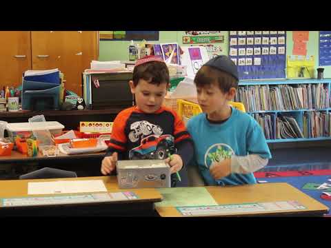 This is small group learning at the Syracuse Hebrew Day School