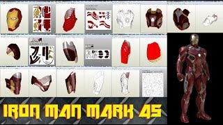 iron man mark 48 pepakura files