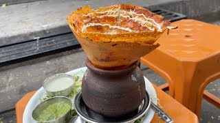 The Real Matka Dosa of Mumbai | Indian Street Food