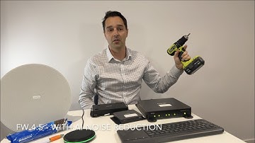 Biamp TesiraFORTE X AI Noise Reduction