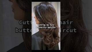 اسهل طريقة لعمل قصة الفراشة الترند 🦋💇‍♀️/ butterfly cut ✂️💕