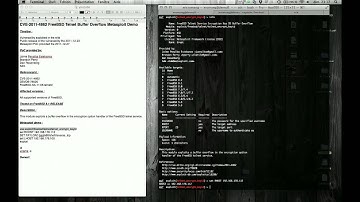 CVE-2011-4862 FreeBSD Telnet Buffer Overflow Metasploit Demo