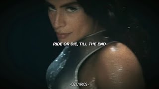 Ride Or Die, Pt. 2 (Unofficial Audio) Lyrics\/Letra (En español e inglés) (NO SUBTITULADA)