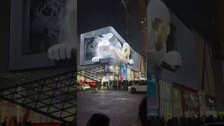 3D Billboard Screens In China 🇨🇳 #Shorts #China