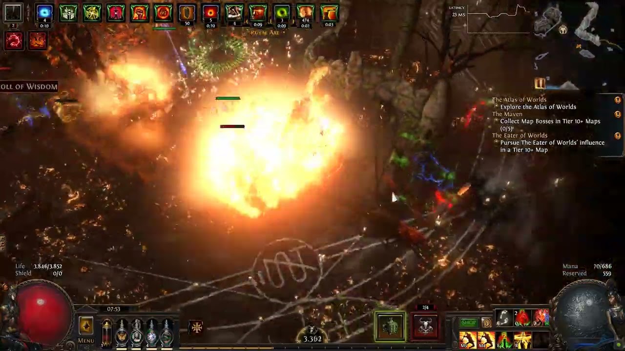 Infernal Blow 100% fire build experiment - Path of Exile 3.20