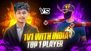 1 vs 1 with India top 1 WOODPECKER & AC80 Player🔥| who will win?🤔
