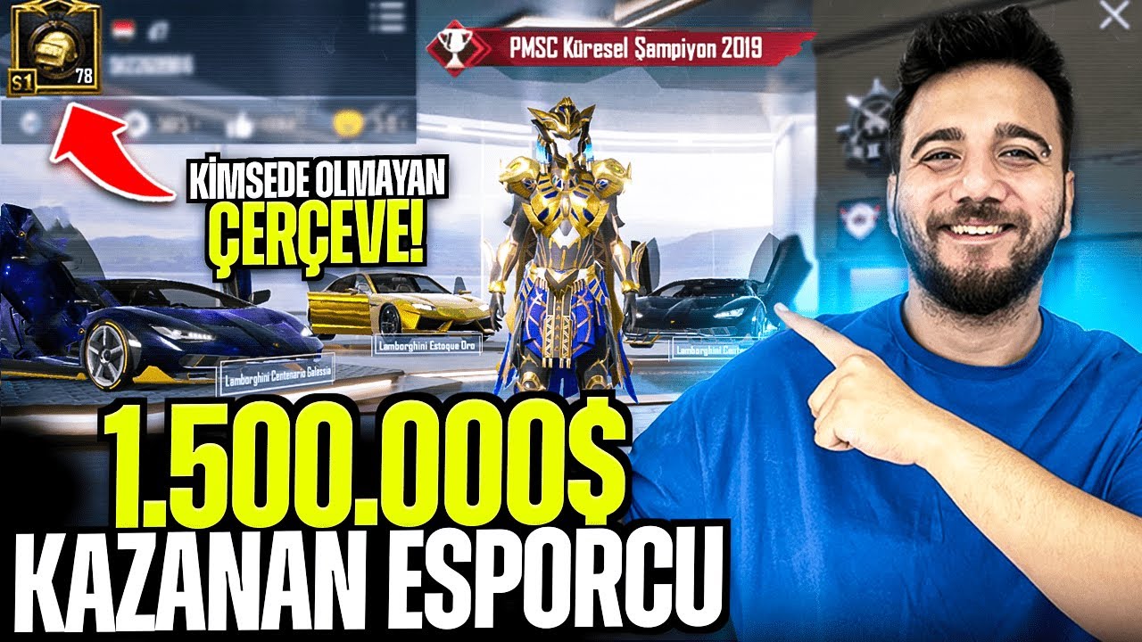 DÜNYANIN EN PAHALI E-SPORCU HESABINI İNCELEDİM! PUBG Mobile Hesap İnceleme