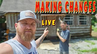 MAJOR CABIN CHANGES LIVE!!!