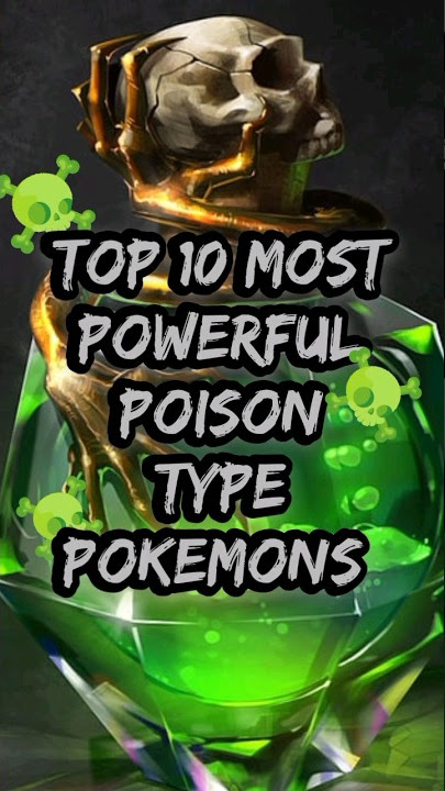 Mastering The pokemon type chart: Poison Type #shorts